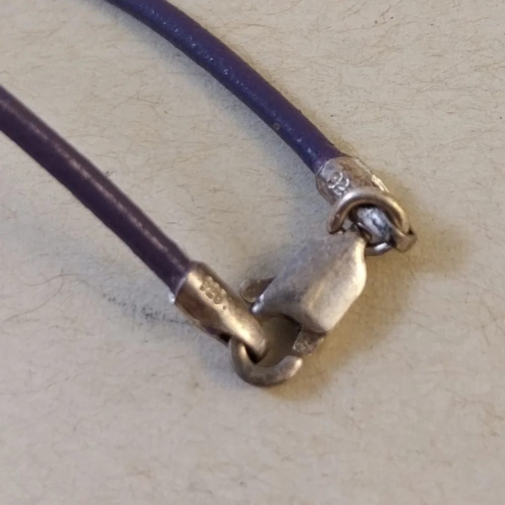 Purple Pendant Necklace - Picture 8 of 11